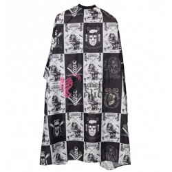 Pelerina de tuns pentru coafor / frizerie lunga Barber 024, 140x130 Color